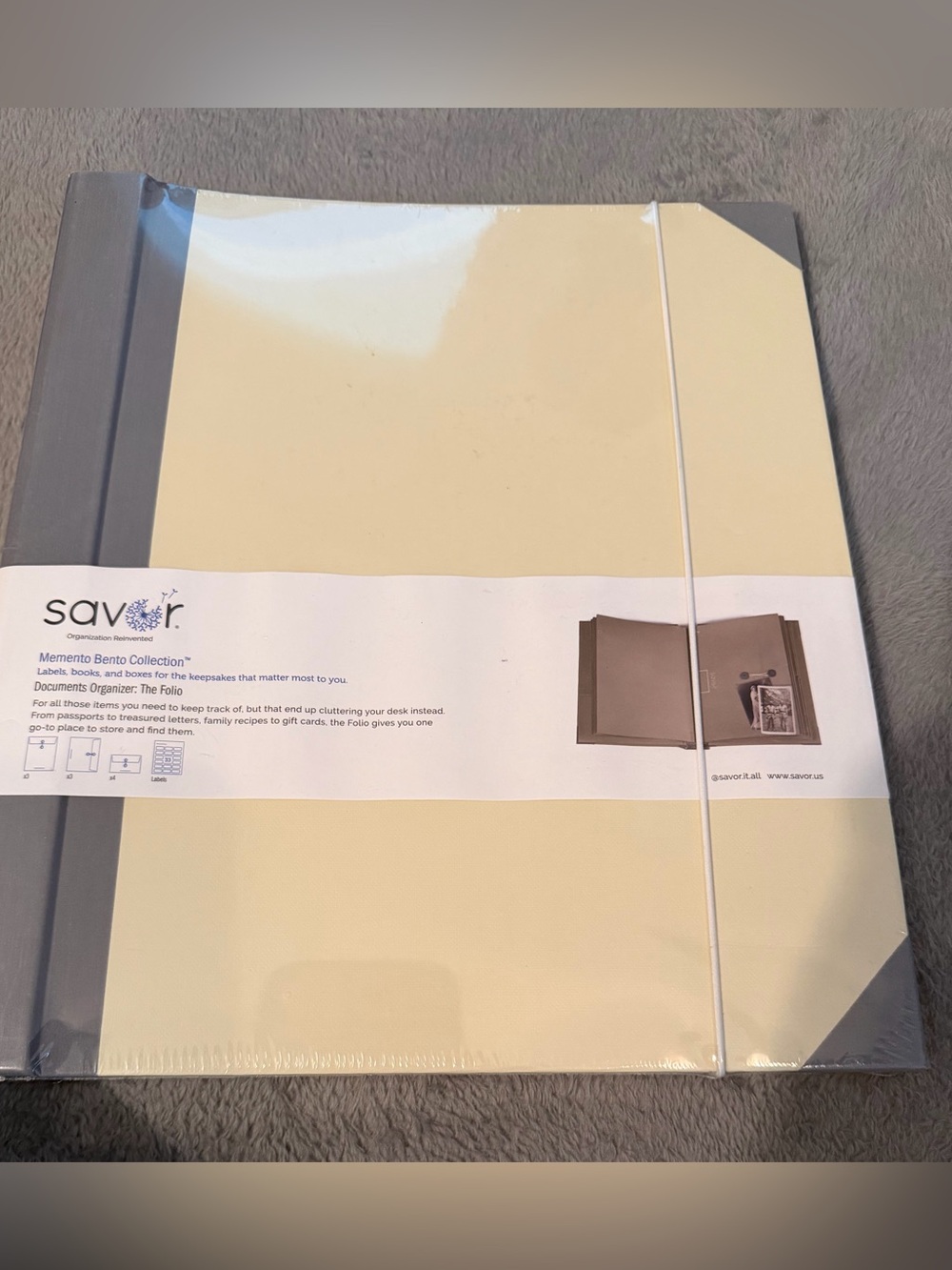 Savor Organization Memento Bento Collection Documents Organizer The Folio New
